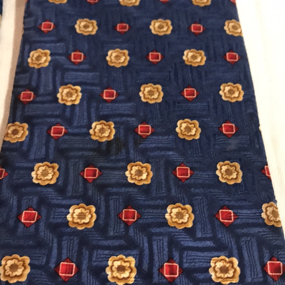 Ferrel Reed Handsewn Imported Silk Jacquard Mens Tie - Picture 3 of 9